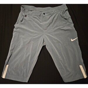 Nike Rafael Nadal Tennis Shorts Men’s Medium Gray Dri-Fit Performance Rare